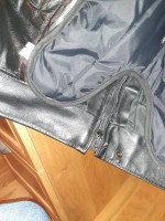 Leather Police Patrol Jacket