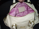 Coach "Ashley" Leather Handbag - NEW NEVER USED