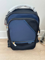 Tumi Bradner Nylon Tricot Laptop Backpack in Midnight Navy - Brand New