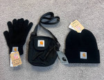 Carhartt Crossbody and Winter hats / Gloves