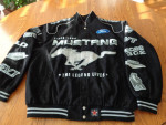 JH Design Ford Mustang Cobra Boss GT Embroidered Cotton Jacket Size XL