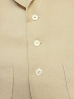 VINTAGE BOYS CLOTHING LINEN COAT JACKET (DESCRIPTION HAS MEASUREMENTS)