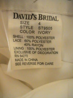 Bridal Gown or Wedding Dress - size 4