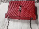 yves saint laurent leather purse