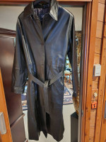 Womens Leather Coat - New