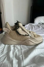 Fendi flow beige low-tops