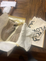 Fendi flow beige low-tops