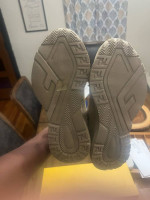 Fendi flow beige low-tops