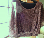 New ONYX NITE Blouse size M.