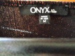 New ONYX NITE Blouse size M.