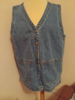 Denim Shirts and Vest -- Women's