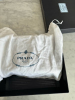 PRADA Mini Saffiano Galleria Lux Tote Black