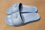 Versace Medusa slides - Light Blue - Mens size 9 US /43 EU