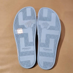 Versace Medusa slides - Light Blue - Mens size 9 US /43 EU