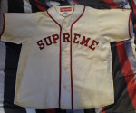 Rare 1997 Vintage Supreme Arch Baseball Jersey