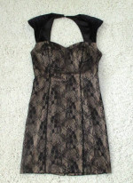 GUESS - LACE COCKTAIL DRESS Size 2 -