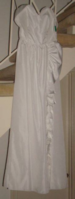 White Wedding or Evening Gown - BRAND NEW! - Size 10