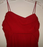 Great Burgundy Evening Gown - Size 6 - Only worn once!