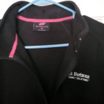 UltraClub UNISEX Full Zip Fleece Jacket - Black