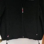 UltraClub UNISEX Full Zip Fleece Jacket - Black