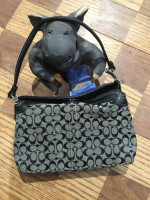 Coach Turnlock Wristlet
