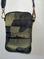 NEW SONDRA ROBERTS Purse Green Camo CELL PHONE CROSSBODY