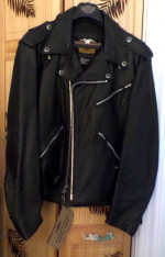 GENUINE HARLEY DAVIDSON LEATHER BIKER JACKET NEW