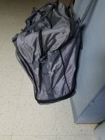 Business or Travel Bag with Shoulder Strap and Zippered Expansion