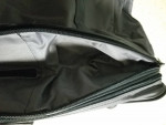 Business or Travel Bag with Shoulder Strap and Zippered Expansion