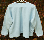 Pale Blue "Athletic Works" Long Sleeve Fleece Jacket - Womens size 18