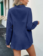 Oulivey Oversized Button Down Shirts for Women Cotton