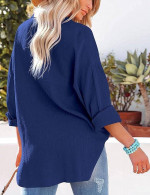 Oulivey Oversized Button Down Shirts for Women Cotton