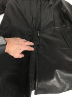 Women's 3/4 length Leather Jacket