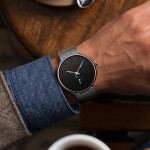 Mens Watch Waterproof Quartz Minimalist Wrist Watches Fashion Luxury