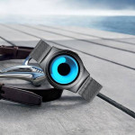 Wrist Watch Black Waterproof Unique Design Cool Stainless Mens Men