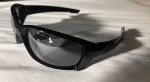 CUSTOM OAKLEY Straightlink - Deep Water Polarized Lenses - Blacked Out