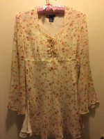 Pretty Pale Yellow Blouse