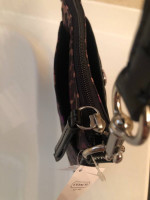 New with Tags COACH Purple Ocelot Cheetah Print Crossbody Bag