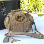 Gorgeous Dolce and Gabbana D&G Runway chain strap shoulder handbag