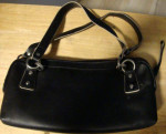 Black Leather Handbag