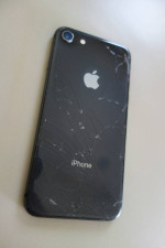 Apple iPhone 8 32GB Black - Unlocked - Cracked Screen