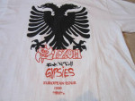 Saxon 1990 European Tour original vintage tshirt