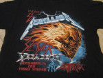 Metallica Anthrax Megadeth Slayer Yankee Stadium NY 2011 t shirt