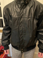 Saddlery Coorer Collection Vintage Black Leather Jacket