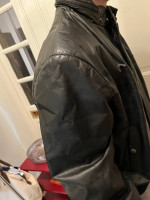 Saddlery Coorer Collection Vintage Black Leather Jacket