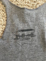 Gray Wodthreads Flag Tank Top