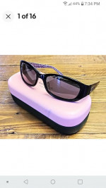 Kate Spade DEE/S JDHP RA Polarized, UV Woman's Wrap Sunglasses, Black