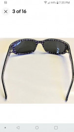 Kate Spade DEE/S JDHP RA Polarized, UV Woman's Wrap Sunglasses, Black