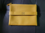 Acqua Di Parma Yellow Leather Clutch Bag