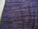 Vintage 1970 Style Knit Purple White Midi Sweater Vest DUSTER STYLE